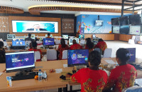 Booth Virtual Pemprov Papua Banyak Dikunjungi Warga Inggris